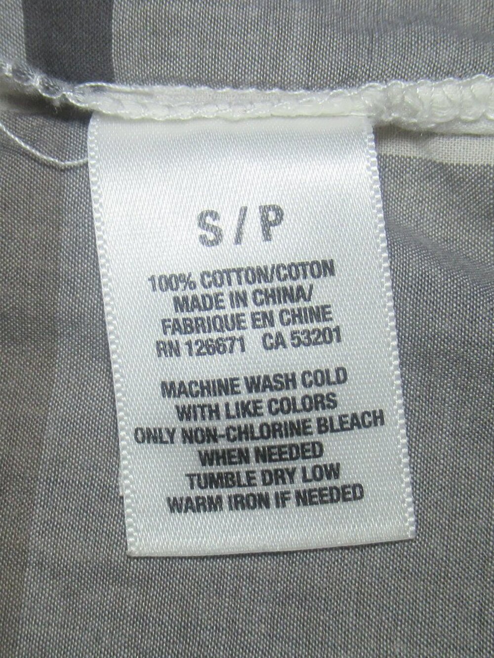Aeropostale 100% Cotton Plaid Cinch Waist Button-Down Top | Size Small - Picture 11 of 12
